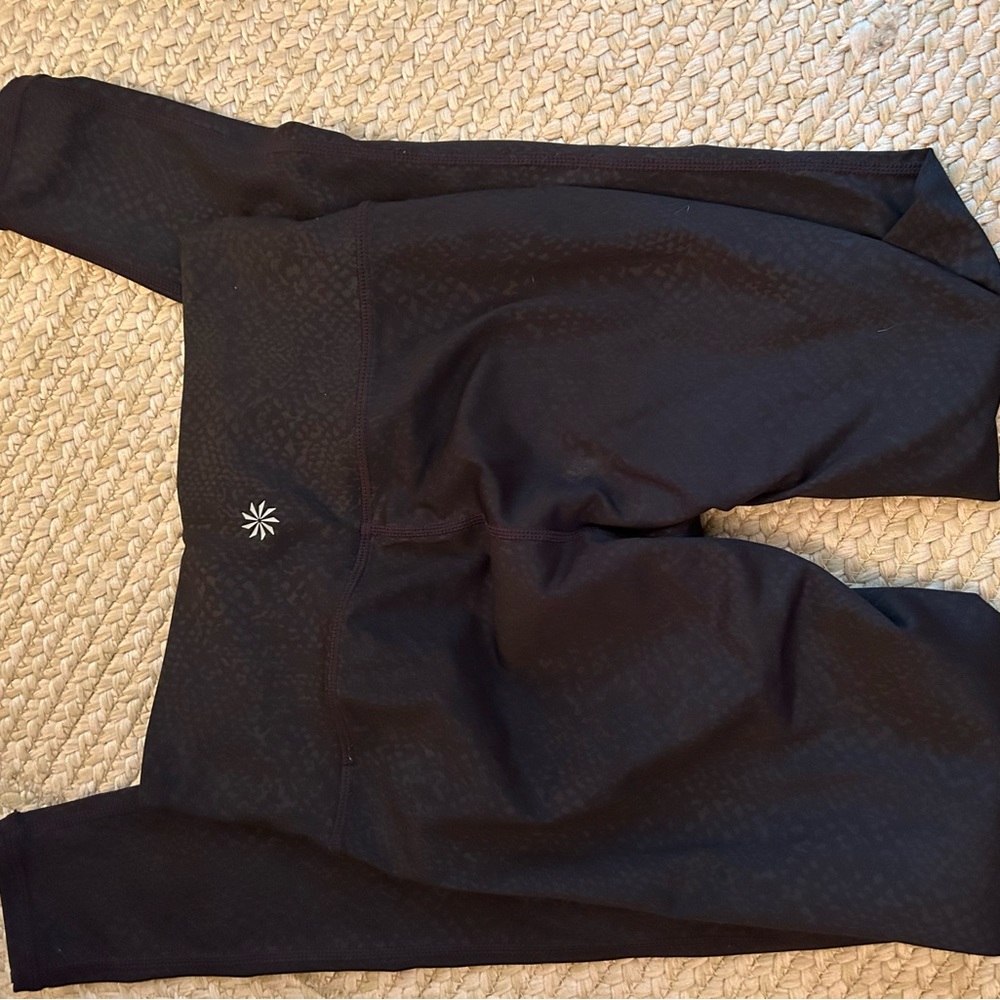 Snake skin pattered athleta leggings